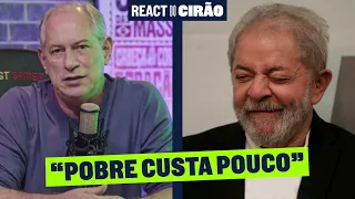 "POBRE CUSTA POUCO" | React do Cirão