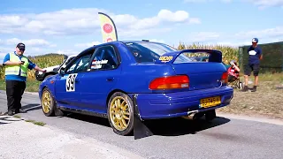 SUBARU IMPREZA Group A "555" | Great Rumbling Boxer-4 sounds and drifts