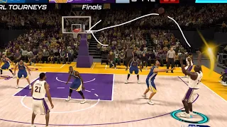 Shaq made a three pointer! (2K mobile)