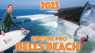 PUMPING BELLS WITH THE WORLDS BEST 2023  // RIPCURL PRO BELLS BEACH // LAKEY PETERSON