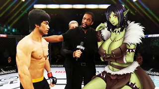 PS5 | Bruce Lee vs. Anime Girl Orc (EA Sports UFC 4)