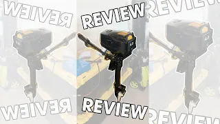 REVIEW! / HANGKAI / Techtongda 4HP 48V Electric Outboard Motor. FIRST IMPRESSIONS