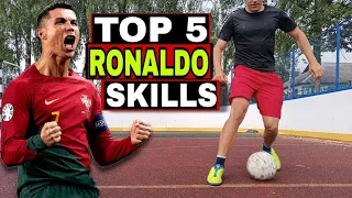 TOP 5 Cristiano Ronaldo SKILLS