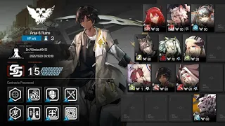 [Arknights] CC#5 - Day 10 Area 6 Ruins Max Risk Clear