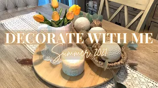 DECORATE WITH ME: Summer 2021