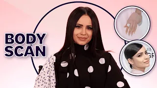 Purple Hearts Star Sofia Carson's Old-School Beauty Routine | Body Scan | Women's Health