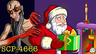 The Santa SCP-4666 The Yule Man (SCP Animation)