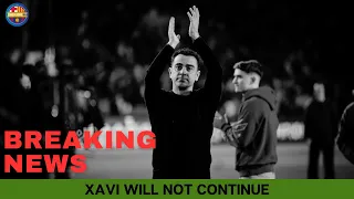 BREAKING: Xavi has Been Sacked