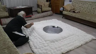 Yün Yorgan Dikimi / Wool Quilt Sewing / الصوف لحاف الخياطة / Шитье Одеяло шерстяное/ Colcha De Lã