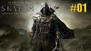 Прохождение TES V: Skyrim - ассасин (Assassin) #01 - Создание героя, побег из крепости Хелген