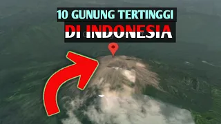 No 1 Atapnya Indonesia. Inilah 10 Gunung Tertinggi di Indonesia.