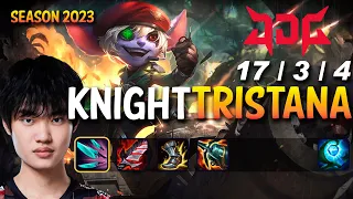 JDG Knight TRISTANA vs JAYCE Mid - Patch 13.18 KR Ranked