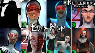 Evolution of all chase Music in Evil Nun Games|All Chase Music|Evil Nun Saga Chase Music 🎶