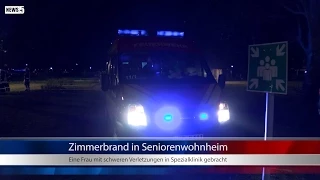 24.03.2015 (NEA) Zimmerbrand in Seniorenheim