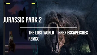 Jurassic Park 2 The Lost World  T-Rex Escape(SHES REMIX)