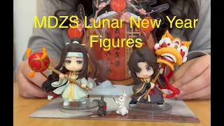 MDZS Qing Cang Wangxian Lunar New Year Figures Unboxing