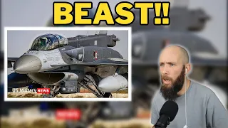 South African Reacts to F-16 Fighter Jet The Sky's Ultimate Predator