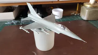 F-16A (МоделистAcademy)  72 scale - шаг 1