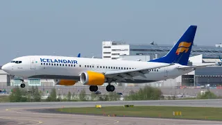 Full flight | Icelandair | Reykjavik KEF to Paris CDG | Boeing 737 Max 8