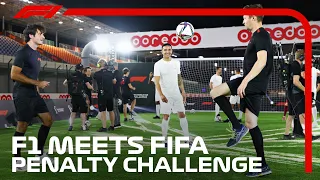 F1 And FIFA Penalty Shootout Challenge | 2021 Qatar Grand Prix