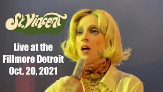 ST. VINCENT [Full Show] Live At the Fillmore Detroit, Oct. 20, 2021