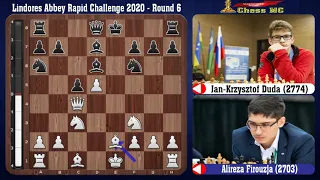 Lindores Abbey Rapid Challenge 2020 - Round 6 || Chess MC