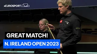 GREAT MATCH! 👏 | Neil Robertson vs Wu Yize | 2023 Northern Ireland Snooker Open Highlights