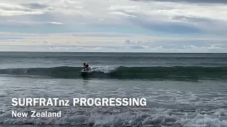 Kids Surfing NZ Progressing