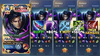 ALUCARD  BEST FULL DAMAGE BUILD TO CARRY YOUR TEAM IN RANK!! - MLBB