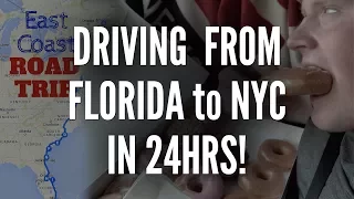 DRIVING FROM FLORIDA TO NYC IN 24HRS | JTOAF 8