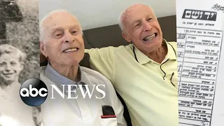 87-year-old holocaust survivor reunited with his long-lost cousin l ABC News