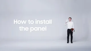 Bespoke refrigerator: Panel installation how-to video | Samsung