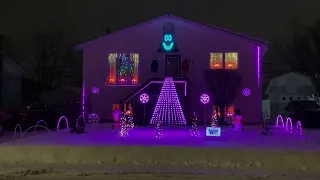 Young 2022 Christmas Lightshow "Hallelujah"