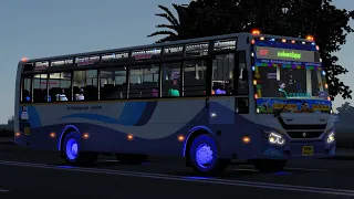 Mannarkudi to Chennai | TNSTC Exp Bus Night trip | Realistic Driving | Ets2 gameplay