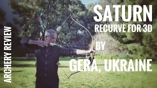 Saturn - short Recurve for 3D by Gera Bows - Archery Review