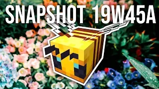 NEW BEE CHANGES!! Minecraft 1.15 Snapshot 19w45b