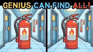 [Find the difference] 🤔GENIUS CAN FIND ALL! HARD QUIZ! [Spot the difference]