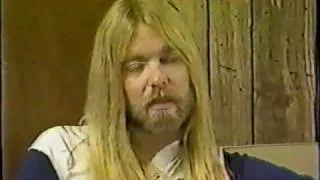 Gregg Allman interview PART 7 of 14- Saenger Theater New Orleans 1982