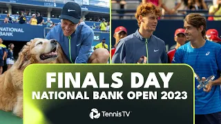 FINALS DAY: Inside Jannik Sinner's Victory in Toronto 🍁