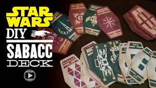 Sabacc Deck Star Wars DIY - May the 4th Be With You!