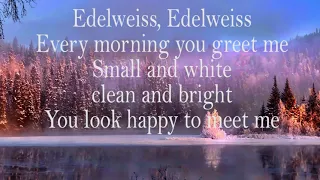 Edelweiss (lyrics) - Julie Andrews