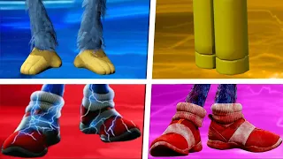 Sonic The Hedgehog Movie Choose Your Favourite Shoes (Sonic Movie 3 Player Poppy Playtime Sonic EXE)