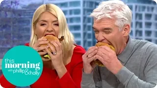 Phil Vickery's Christmas Dinner in a Burger | This Morning