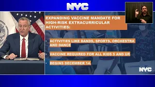 NYC to Impose Covid-19 Vaccine Mandate on Private-Sector