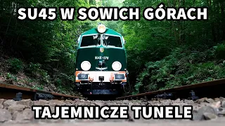 Pociągiem przez Sowiogórskie tunele, wiadukty. Linia kolejowa Jedlina-Zdrój - Świdnica z okna wagonu