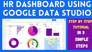 Interactive Dashboard Using Google Data Studio in Tamil | HR Dashboard in Tamil