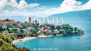 Croatia 4K - Epic Cinematic Music with Nature Scenery & 4K Video UHD | Scenic Relaxation Film