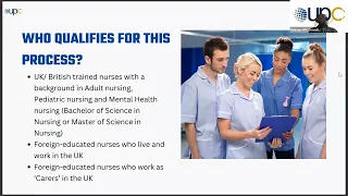 USA NURSING PATHWAY FOR UK-TRAINED NURSES /UPC WEBINAR 2024