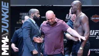 Headliners Daniel Cormier, Jon Jones discuss the stakes at UFC 214