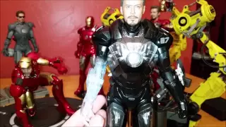 Unboxing Custom Hot Toys Iron Man Mark 7 Stealth Fadeout 1/6 Scale MMS 282 Collectible Figure